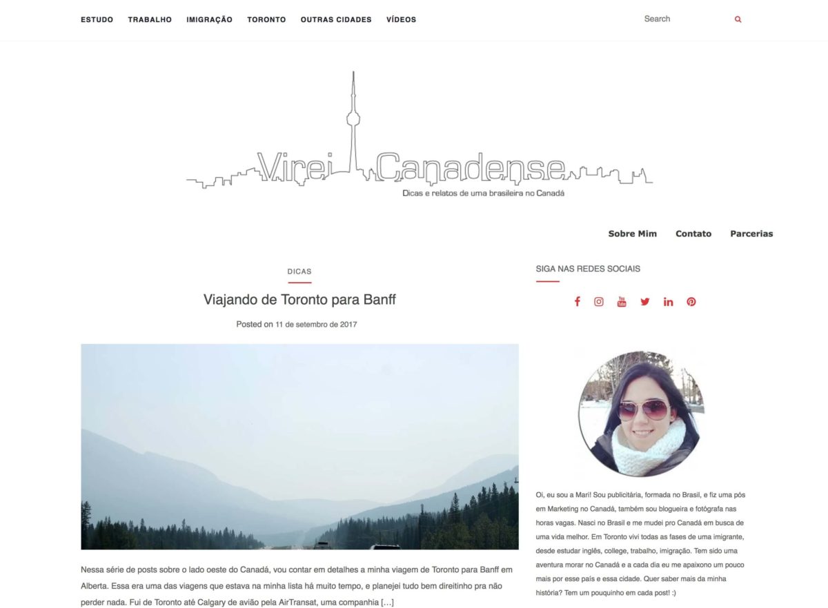 Blog - Virei Canadense